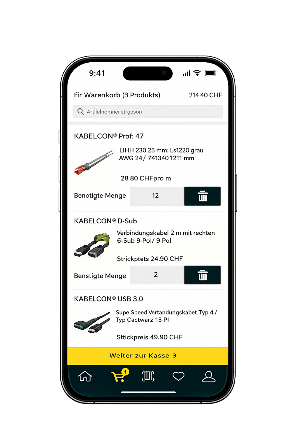 Normrahmen Native App — Produktübersicht